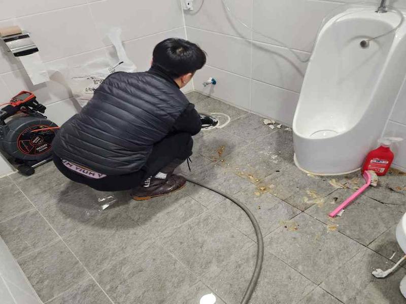 검단구 소변기·상가 배관 작업사례 11